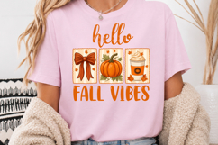 Coquette Hello Fall Vibes Sublimation PNG Product Image 5