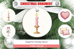 Coquette Holiday Decor Ornament Product Image 1