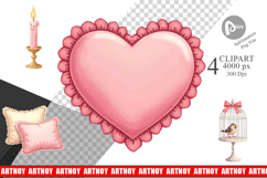 Coquette Holiday Decor Clipart Product Image 1