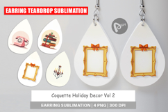 Coquette Holiday Decor Earring Product Image 1