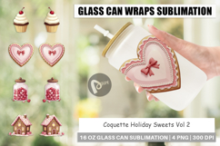 Coquette Holiday Sweets Glass Can Product Image 1