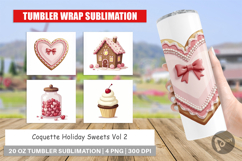Coquette Holiday Sweets Tumbler Product Image 1
