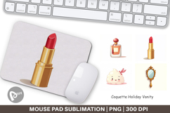 Coquette Holiday Vanity Mouse Pad Product Image 1