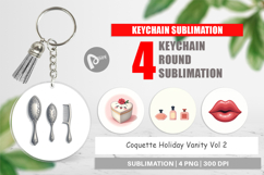 Coquette Holiday Vanity Keychain Product Image 1