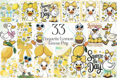 Coquette Lemon Goose Png Product Image 1