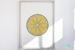 Preppy Lemon Summer Vibes PNG Product Image 5