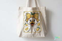 Preppy Lemon Summer Vibes PNG Product Image 4