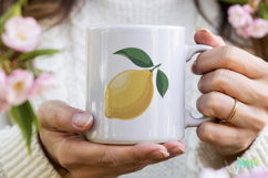 Preppy Lemon Summer Vibes PNG Product Image 3