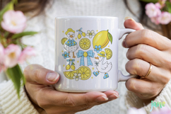 Preppy Lemon Summer Vibes PNG Product Image 3