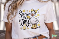 Preppy Lemon Summer Vibes PNG Product Image 2
