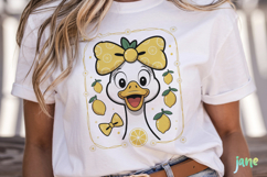 Preppy Lemon Summer Vibes PNG Product Image 2