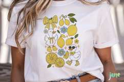 Preppy Lemon Summer Vibes PNG Product Image 2