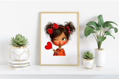 Coquette Little Girl Sublimation Clipart Product Image 2