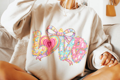 Love Easter PNG, Happy Easter PNG, Easter Preppy PNG Product Image 5