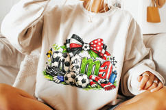 Retro Soccer Mama PNG, Soccer PNG Sublimation, Soccer Ball Product Image 3