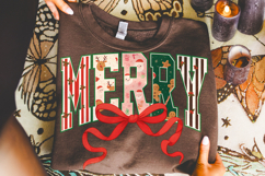 Merry Christmas PNG, Christmas Coquette PNG, Holiday PNG Product Image 2