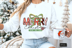 Coquette Merry Christmas PNG Product Image 5
