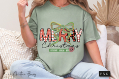 Coquette Merry Christmas PNG Product Image 8