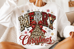 Coquette Merry Christmas PNG Product Image 2