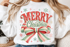 Coquette Merry Christmas Png Product Image 2