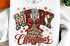 Coquette Merry Christmas PNG Product Image 1