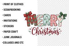 Coquette Merry Christmas PNG Product Image 3