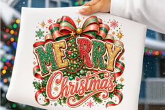 Coquette Merry Christmas Png Product Image 4