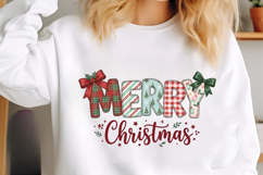 Coquette Merry Christmas PNG Product Image 5