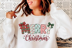 Coquette Merry Christmas PNG Product Image 6