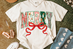 Merry Christmas PNG, Christmas Coquette PNG, Holiday PNG Product Image 6