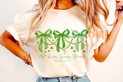 Not Lucky Simply Blessed PNG, St Patrick's Day Christian PNG Product Image 4
