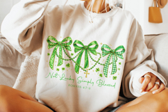 Not Lucky Simply Blessed PNG, St Patrick's Day Christian PNG Product Image 5