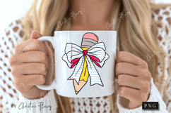 School Pencil Doodle PNG | Back To School PNG Product Image 2