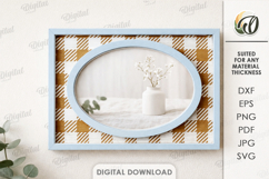 Coquette Photo Frames Bundle Laser Cut. Picture Frame SVG Product Image 6