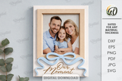 Coquette Photo Frames Bundle Laser Cut. Picture Frame SVG Product Image 11