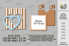 Coquette Photo Frame Laser Cut. Picture Frame SVG Product Image 2