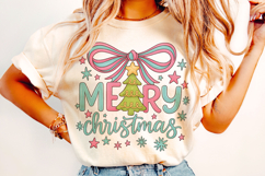 Merry Christmas PNG, Christmas Coquette PNG, Holiday PNG Product Image 2