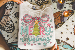 Merry Christmas PNG, Christmas Coquette PNG, Holiday PNG Product Image 4
