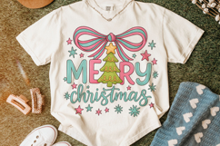 Merry Christmas PNG, Christmas Coquette PNG, Holiday PNG Product Image 5