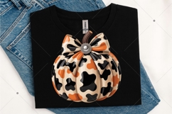 Coquette Pumpkin Bow PNG, Fall Sublimation Design, Autumn Product Image 6