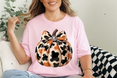 Coquette Pumpkin Bow PNG, Fall Sublimation Design, Autumn Product Image 8