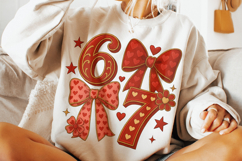 Six Seven Valentine's Day PNG, Be Mine, Xoxo Png, Coquette Product Image 2