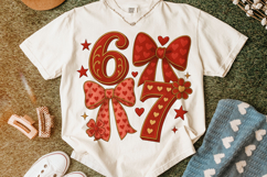 Six Seven Valentine's Day PNG, Be Mine, Xoxo Png, Coquette Product Image 4