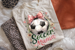 Coquette Soccer Mama PNG, Soccer PNG Sublimation, Sports PNG Product Image 2
