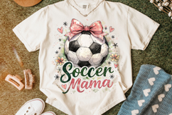 Coquette Soccer Mama PNG, Soccer PNG Sublimation, Sports PNG Product Image 4