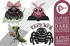 Coquette Spiderling Sublimation Product Image 1