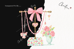Watercolor Coquette Spring Clipart | Spring PNG Product Image 2