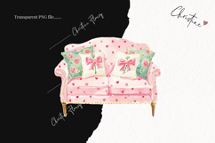 Watercolor Coquette Spring Clipart | Spring PNG Product Image 2