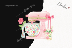Watercolor Coquette Spring Clipart | Spring PNG Product Image 2