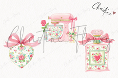 Watercolor Coquette Spring Clipart | Spring PNG Product Image 3